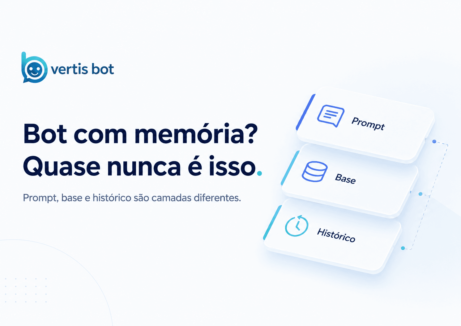 Bot do WhatsApp lembra do cliente? As 3 camadas de contexto