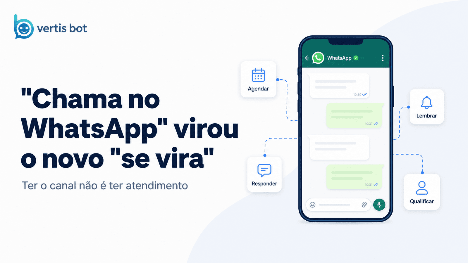 "Chama no WhatsApp" virou o novo "se vira"